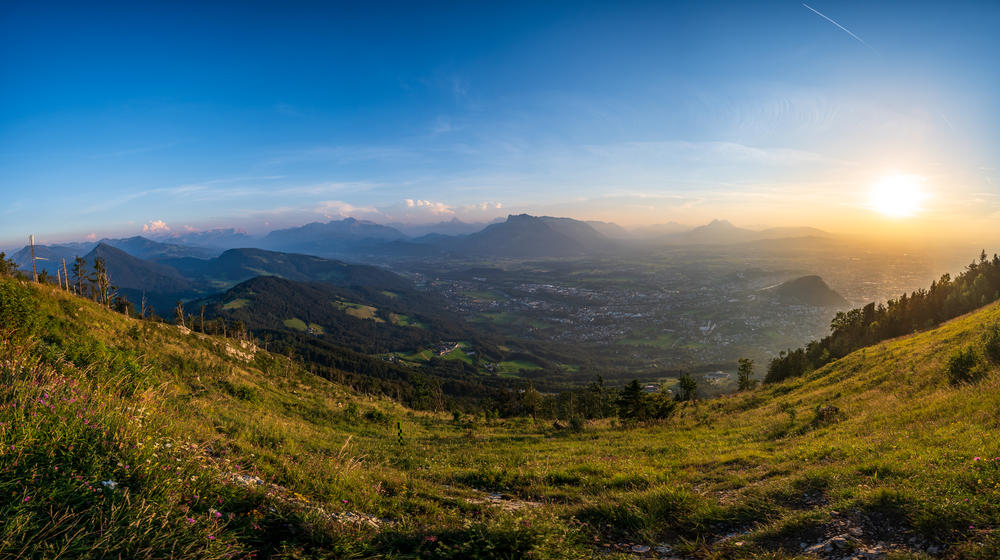 Wunderschöne Berglandschaft Österreich